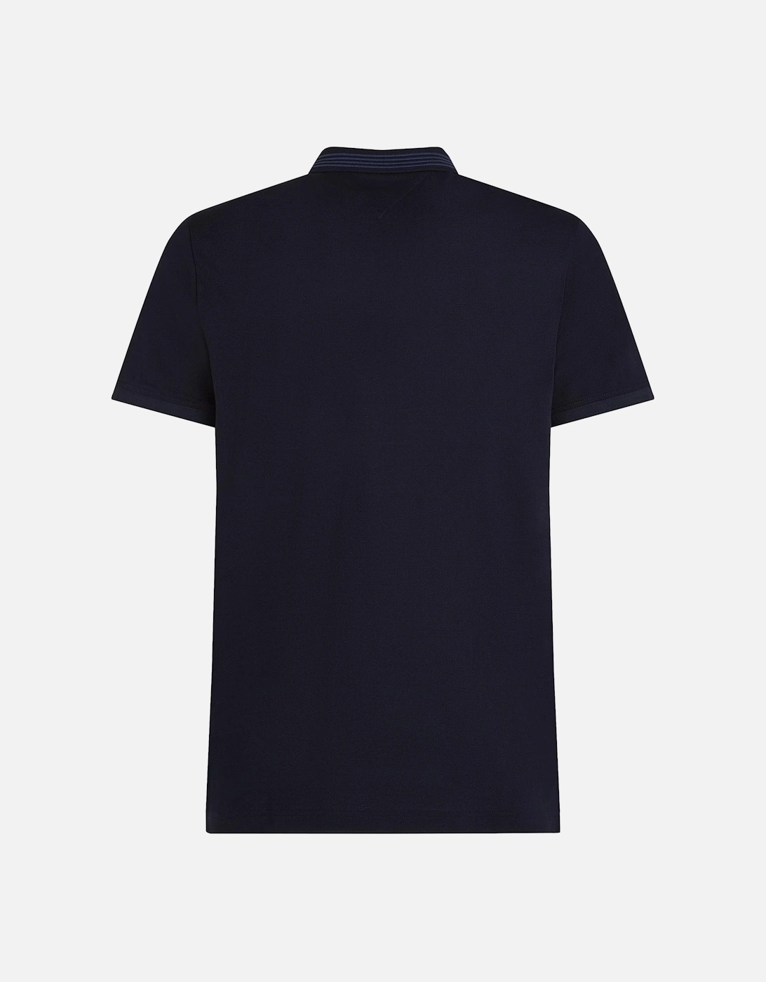 Mercerised Pique Zip Mens Polo