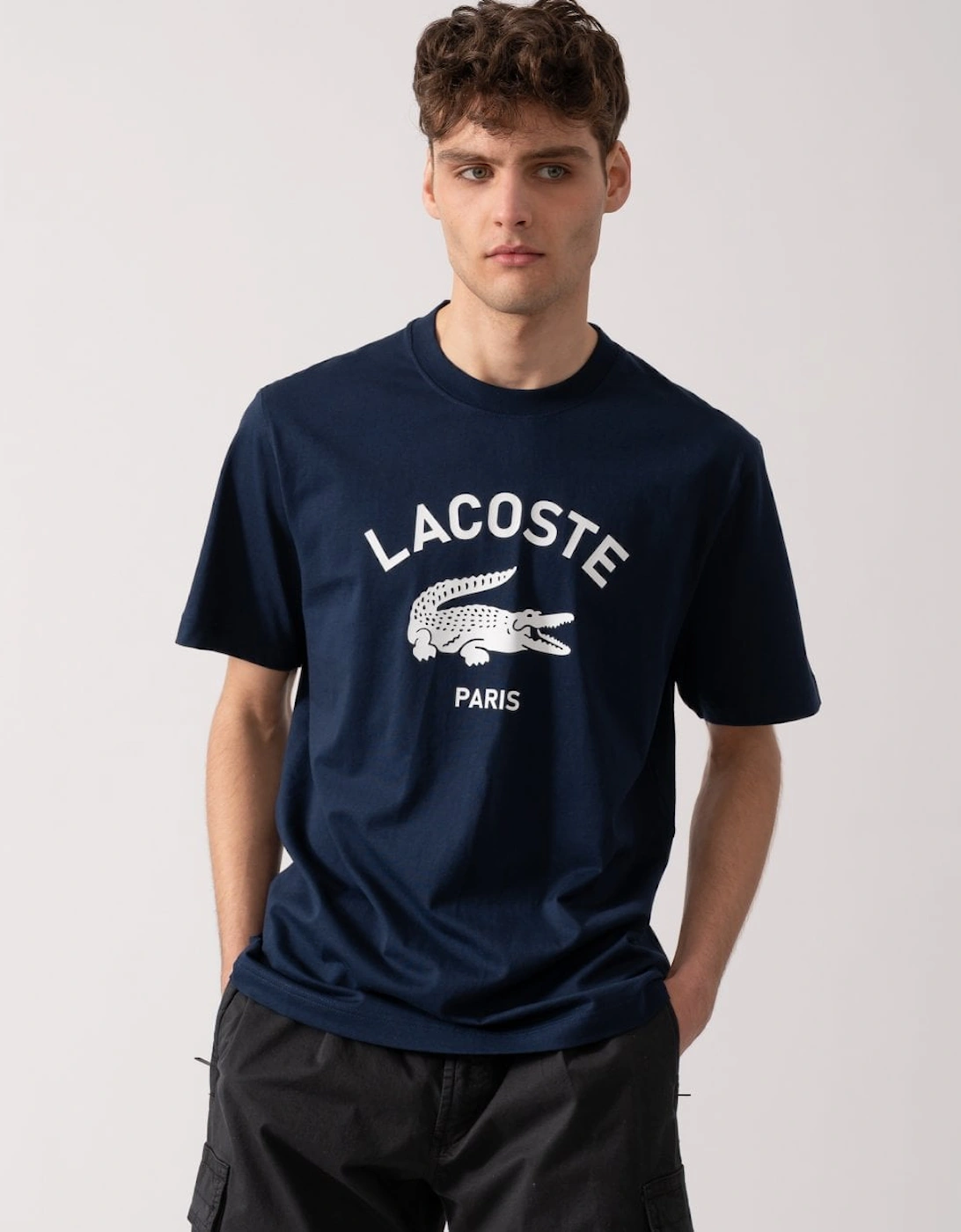 Signature Croc Print Cotton T-shirt, 5 of 4