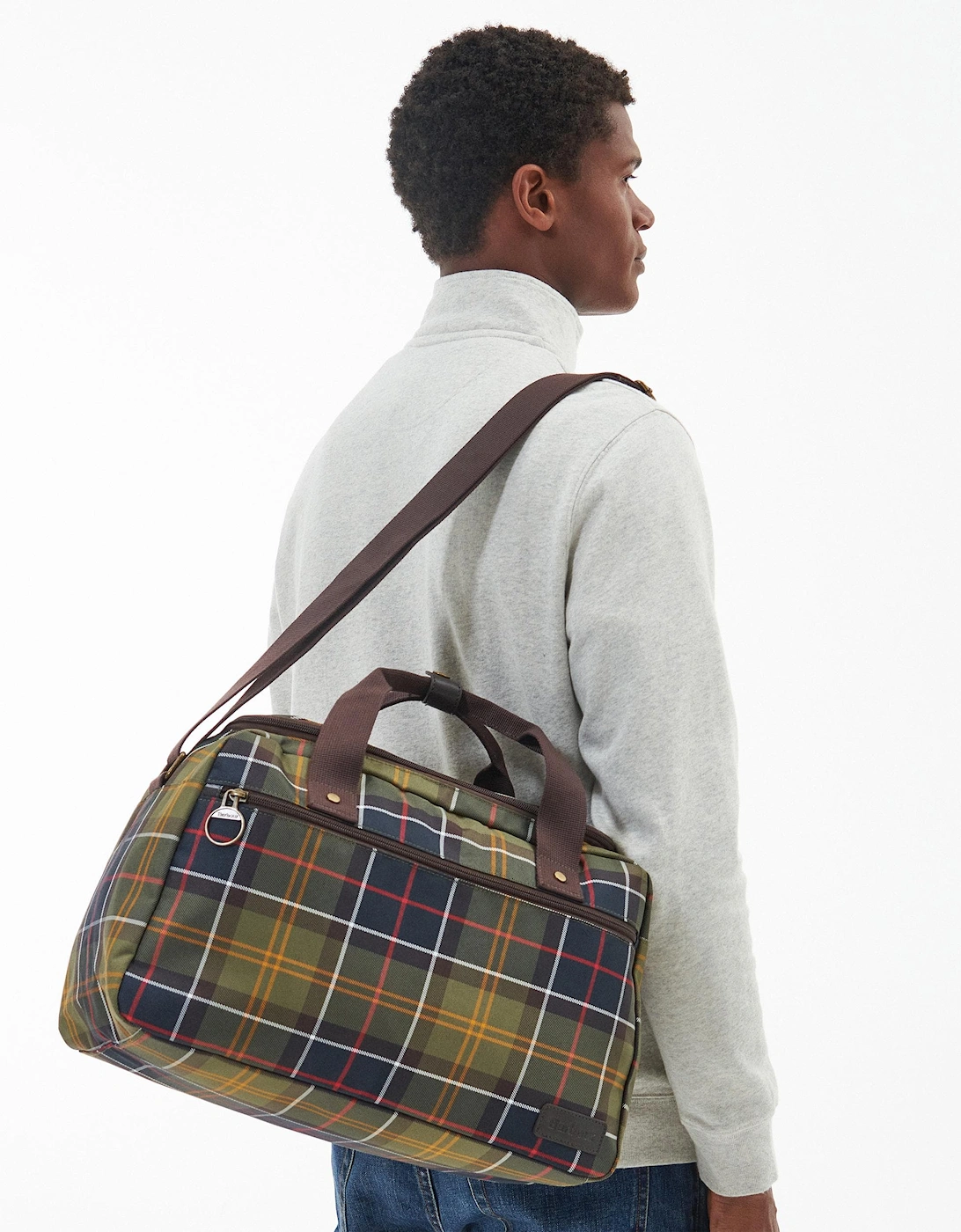 Torridon Unisex Tartan Flight Bag, 10 of 9