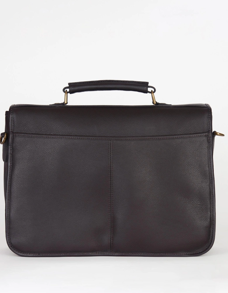 Unisex Leather Briefcase