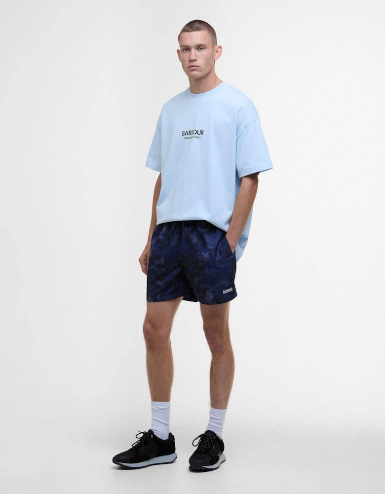 Camo Ikat Mens Swim Shorts