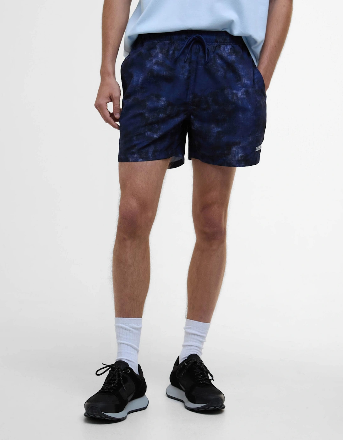 Camo Ikat Mens Swim Shorts, 6 of 5