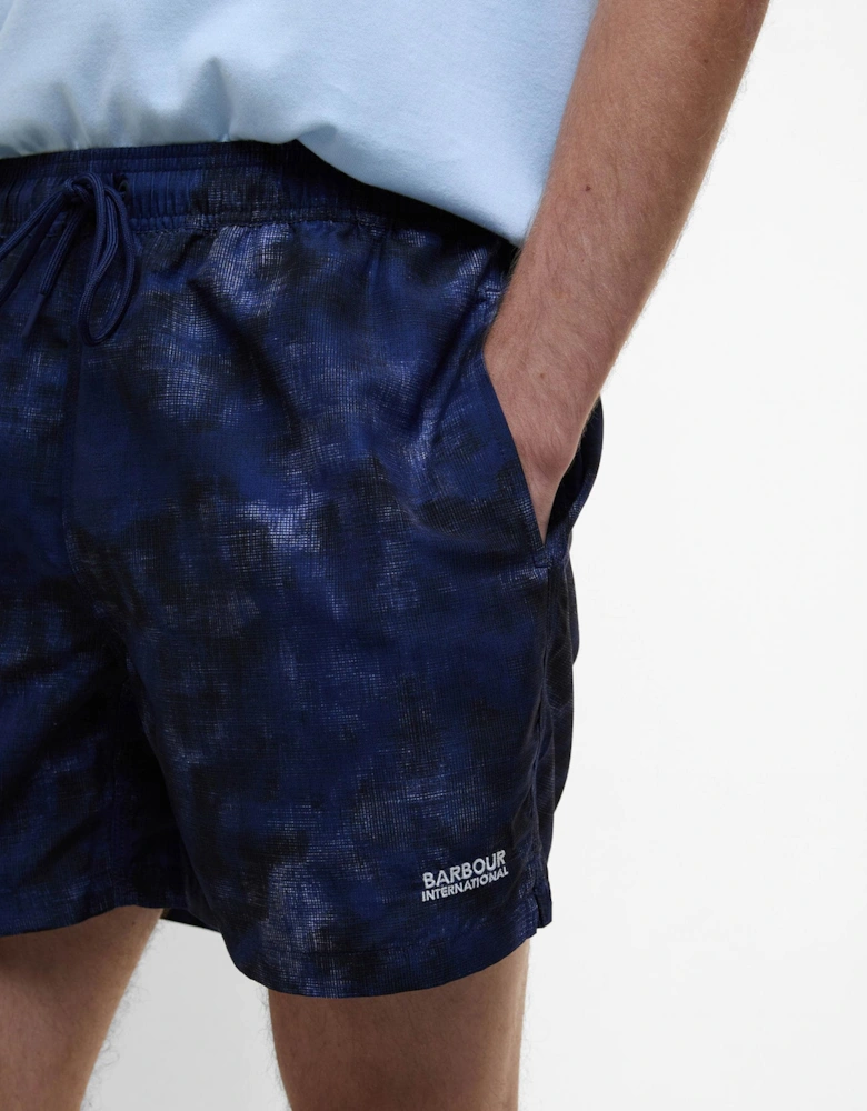 Camo Ikat Mens Swim Shorts