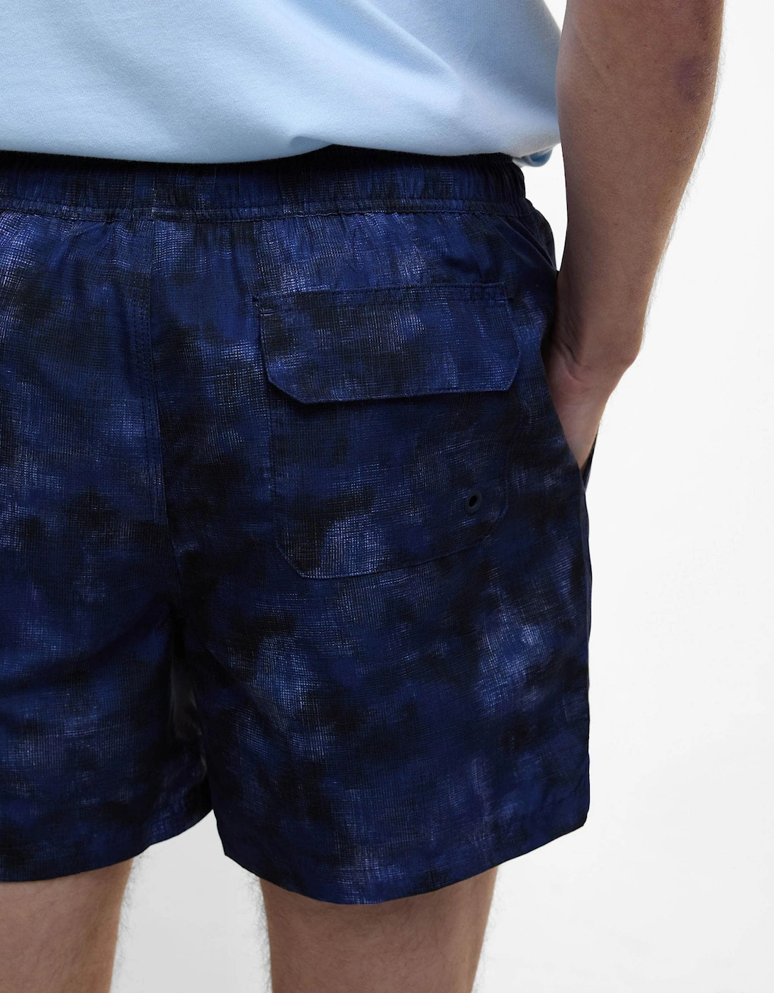 Camo Ikat Mens Swim Shorts