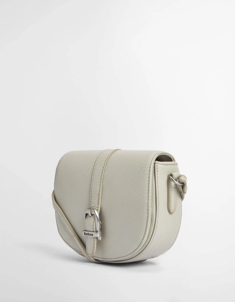 Laire Womens Leather Saddle Bag