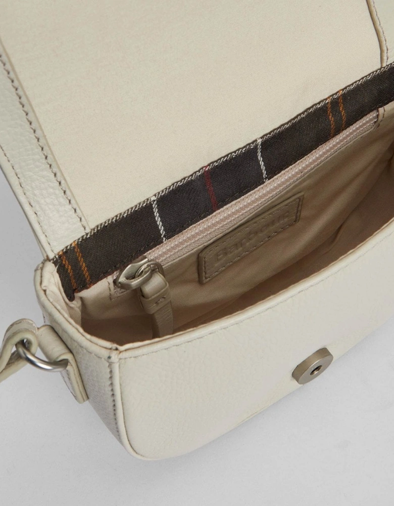 Laire Womens Leather Saddle Bag
