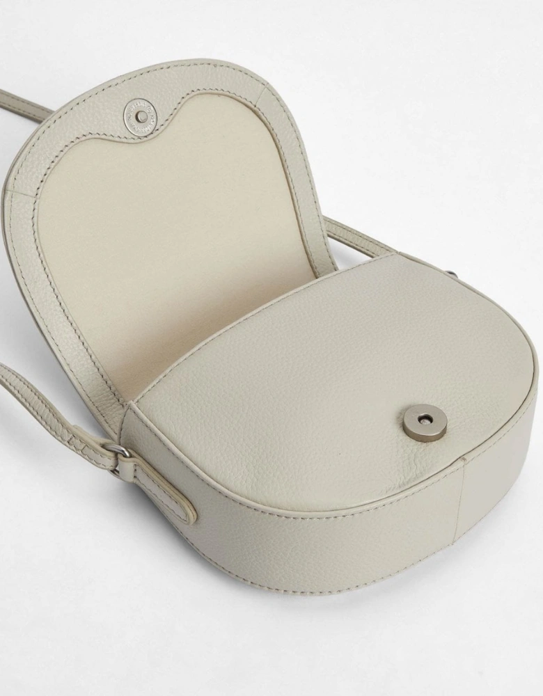 Laire Womens Leather Saddle Bag