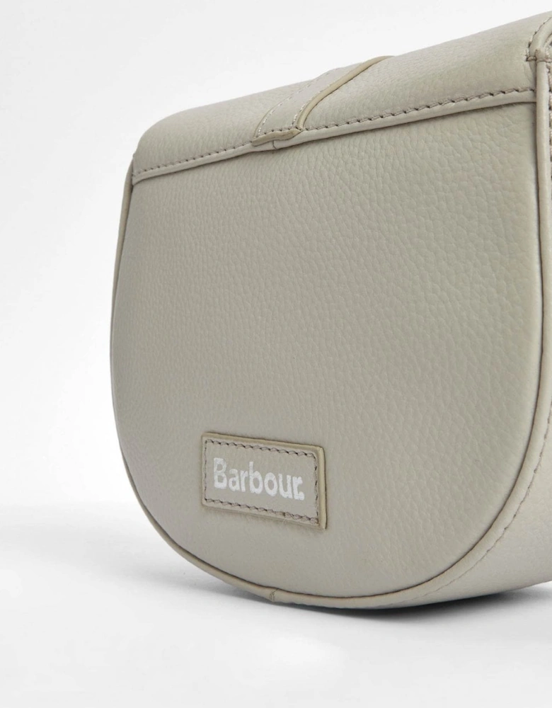 Laire Womens Leather Saddle Bag