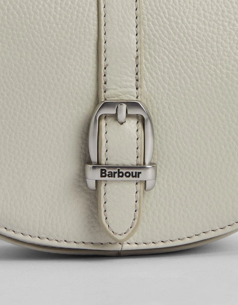 Laire Womens Leather Saddle Bag