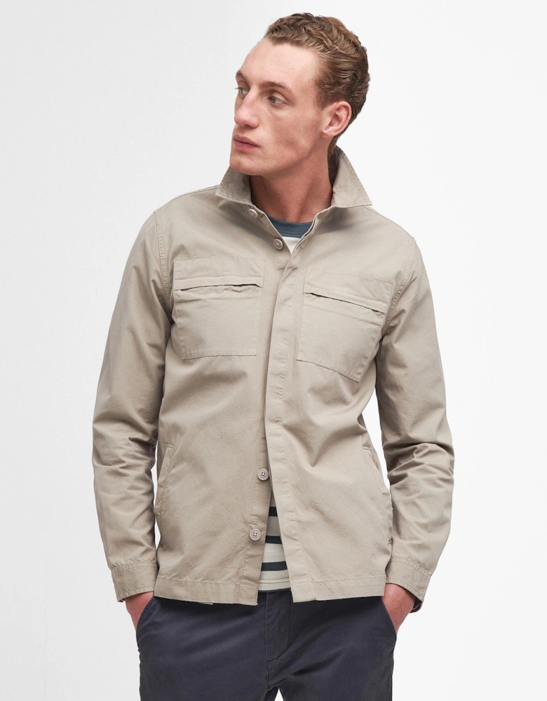Castlebay Mens Garment Dyed Overshirt