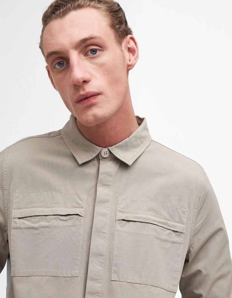 Castlebay Mens Garment Dyed Overshirt