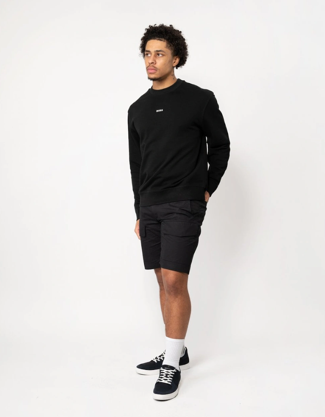 BOSS Orange WeSmallcrew Mens Sweatshirt