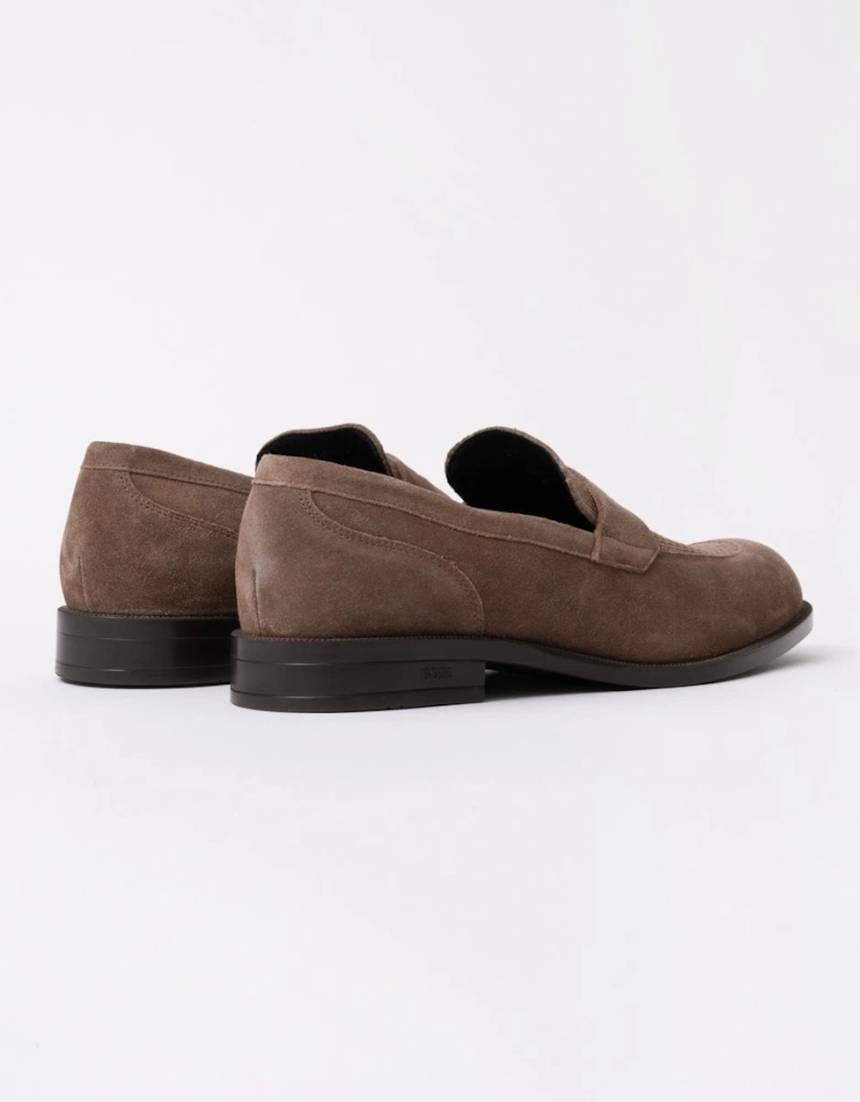 BOSS Orange Tayil Mens Suede Loafers