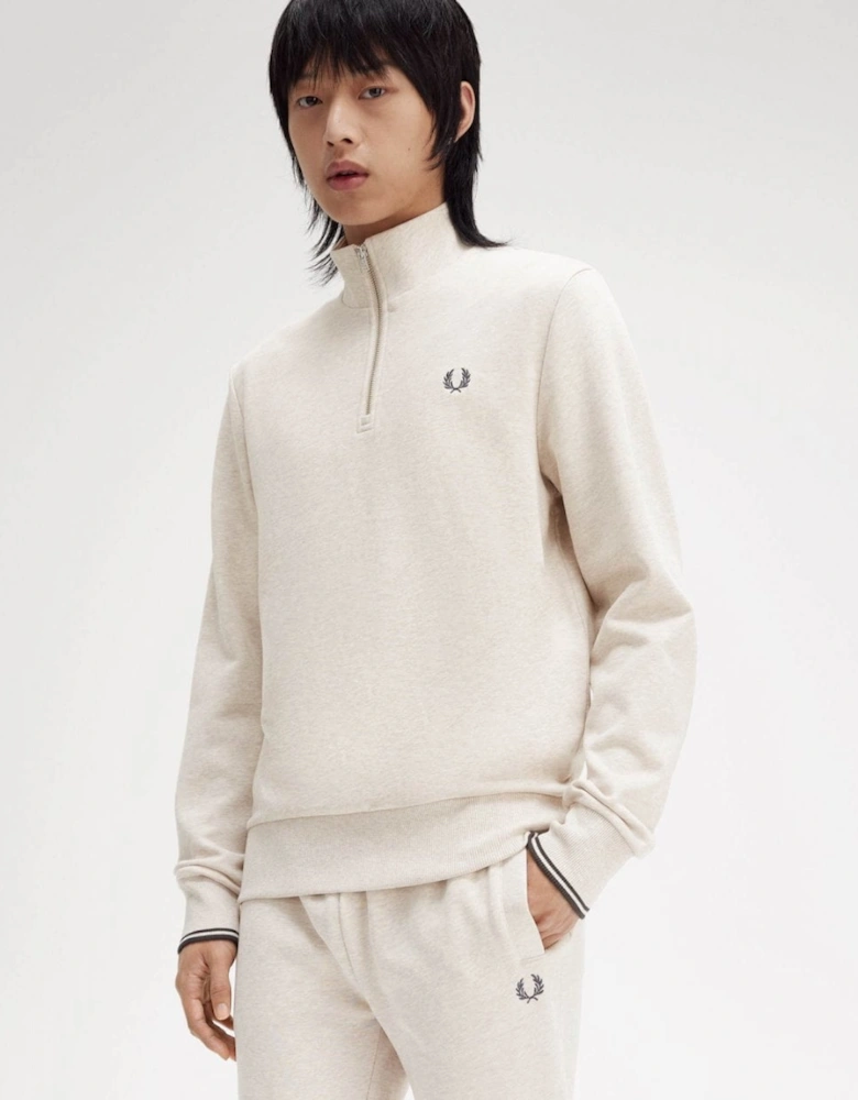 Mens Half Zip Sweatshirt