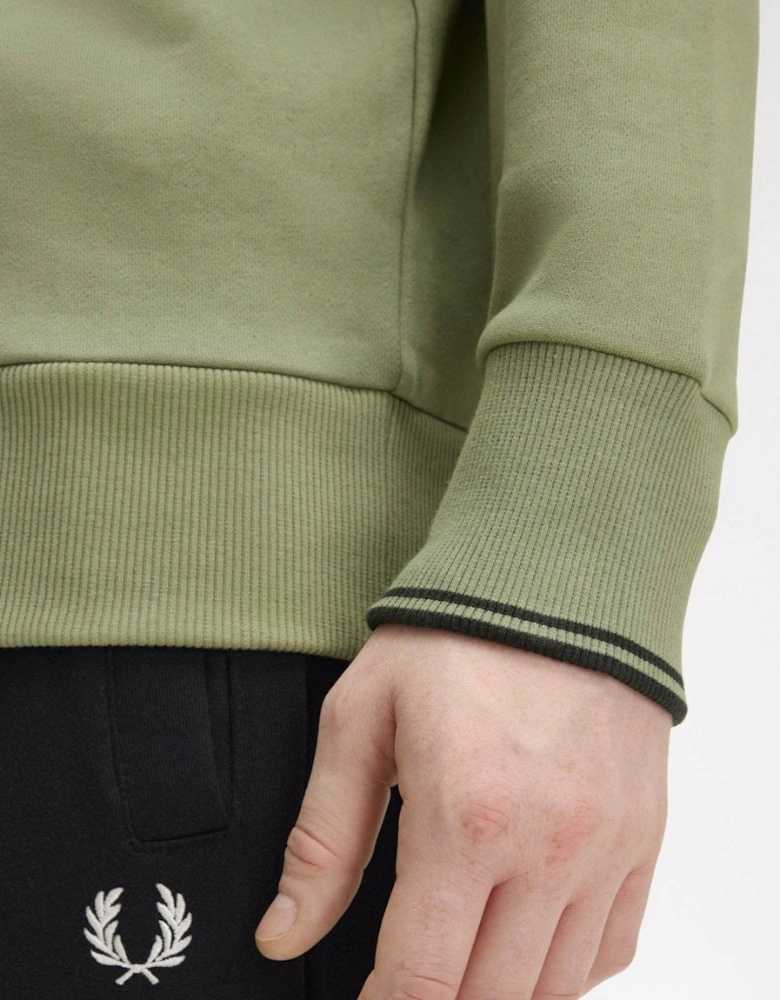 Mens Half Zip Sweatshirt