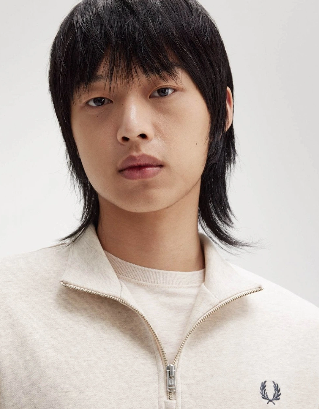Mens Half Zip Sweatshirt