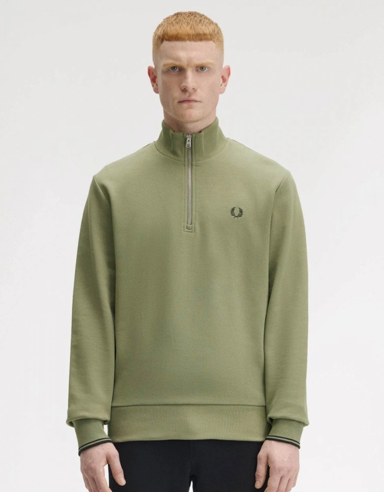 Mens Half Zip Sweatshirt