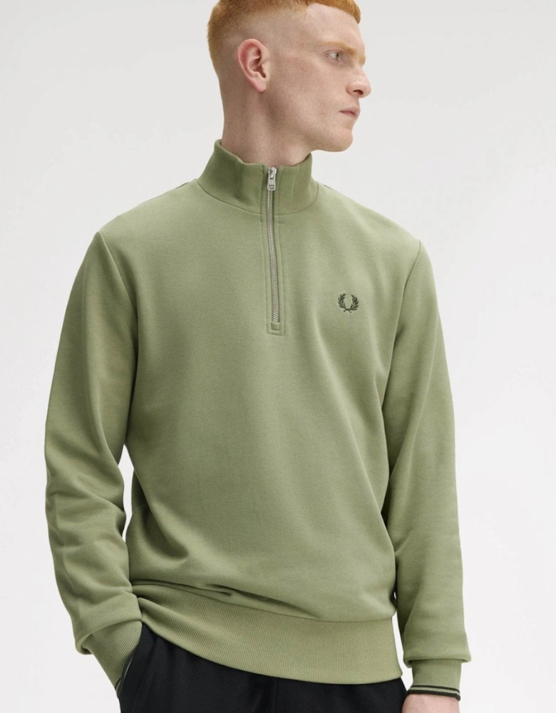 Mens Half Zip Sweatshirt