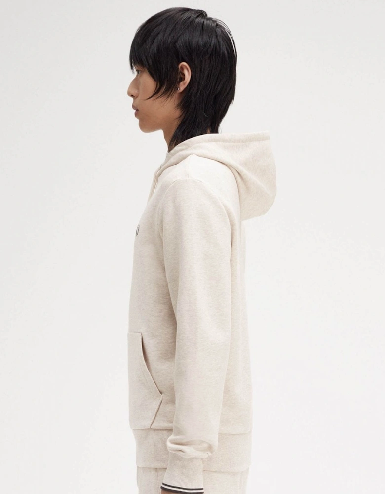 Mens Tipped Hooded Sweatshirt