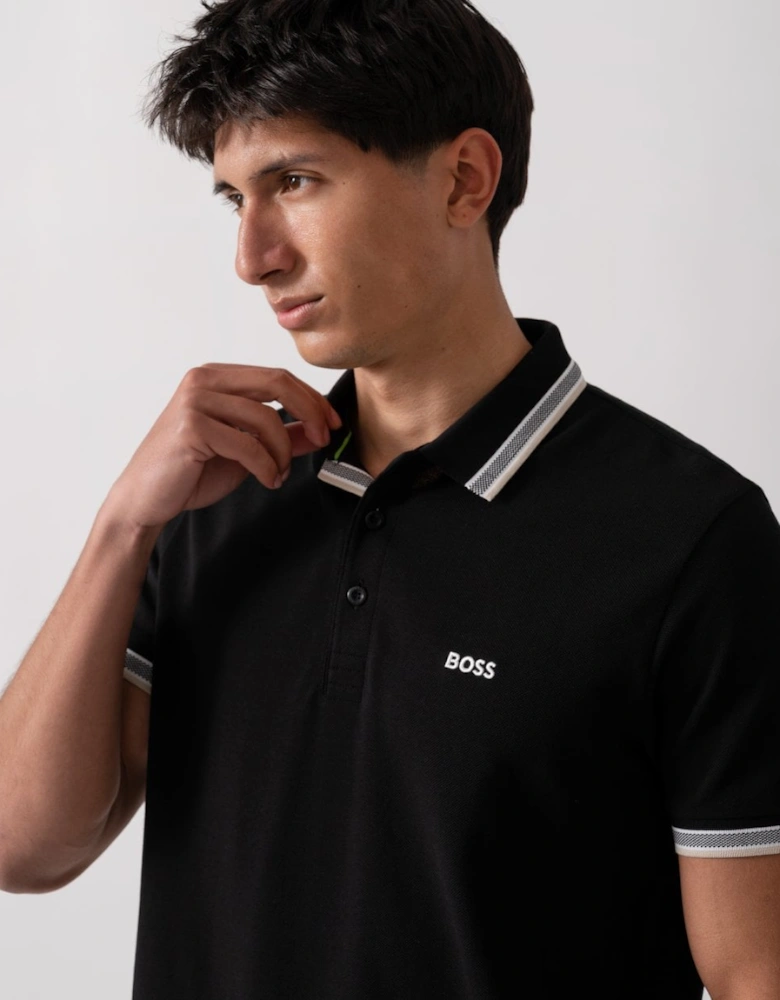 BOSS Green Paddy Contrast Mens Polo