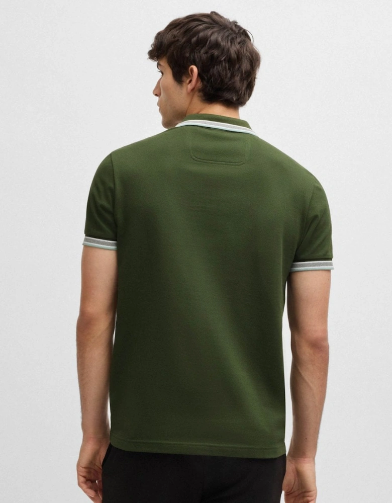 BOSS Green Paddy Contrast Mens Polo