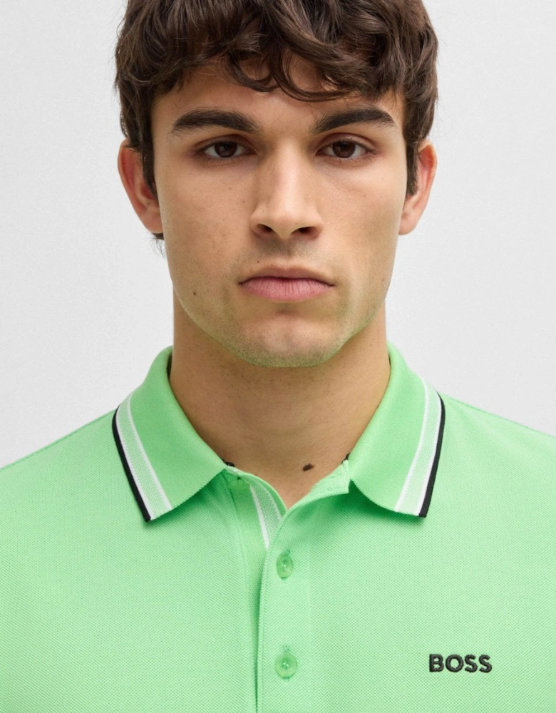 BOSS Green Paddy Contrast Mens Polo