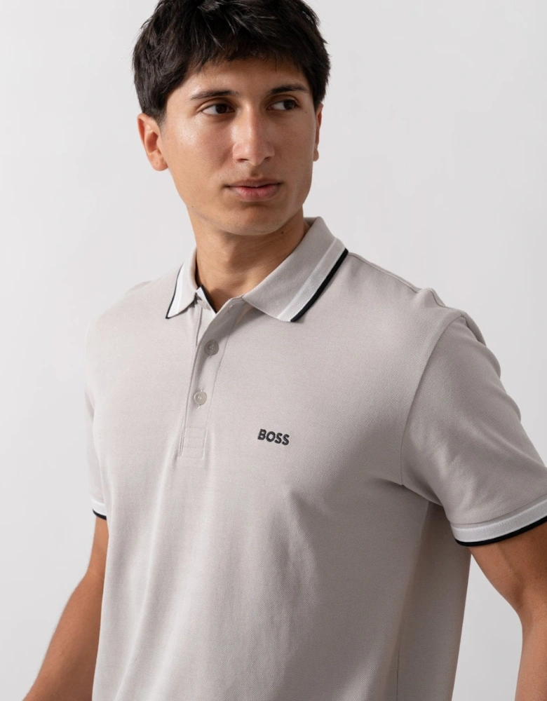 BOSS Green Paddy Contrast Mens Polo