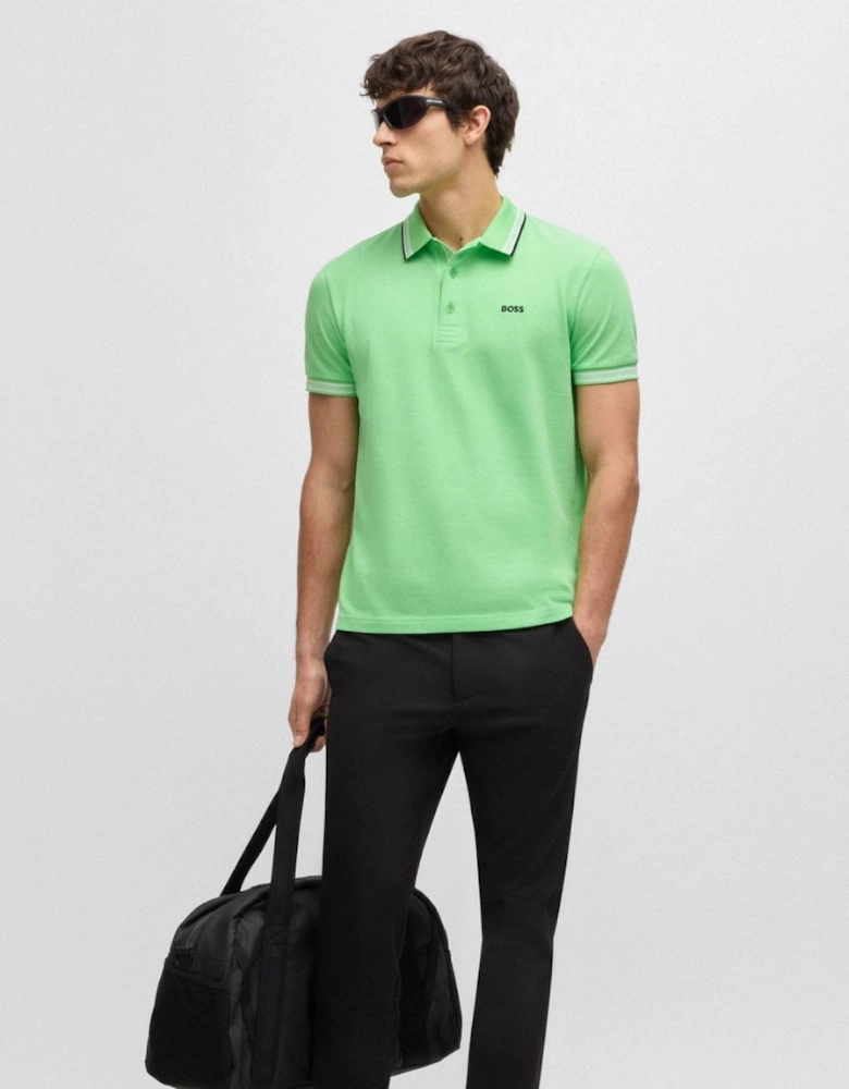 BOSS Green Paddy Contrast Mens Polo