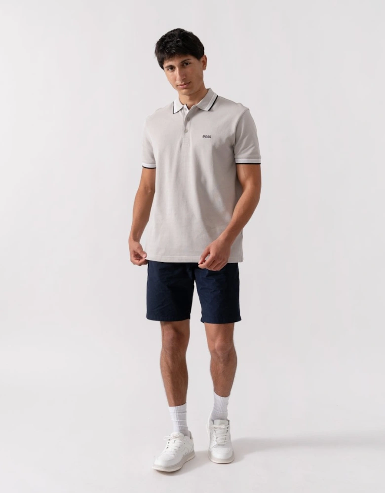 BOSS Green Paddy Contrast Mens Polo