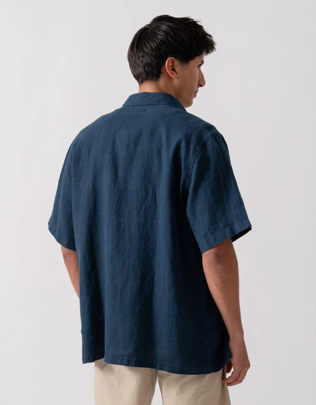 Somerton Mens Short Sleeve Linen Shirt