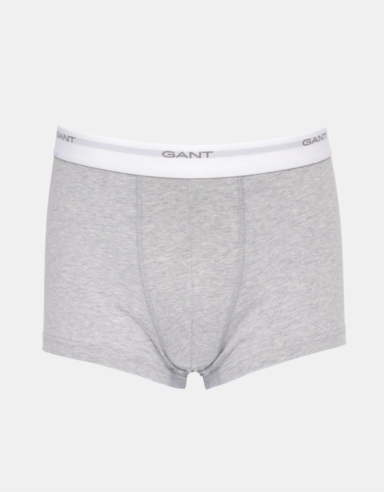 3-Pack Mens Core Trunks with Logo Waistband