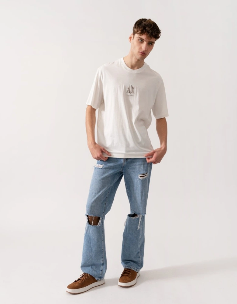 Mens Embroidered A|X Centre Logo T-Shirt