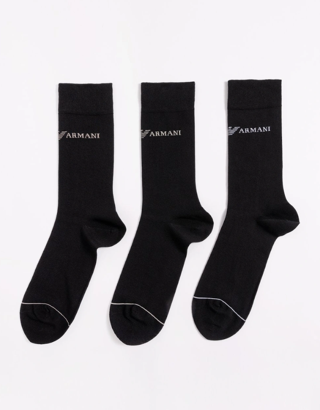 3 Pack Mens Eagle Logo Sport Socks, 6 of 5