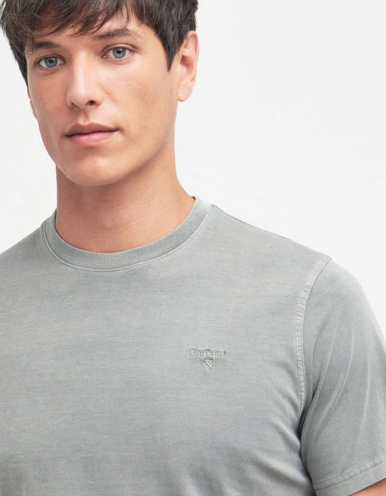 Garment Dyed Mens Tailored T-Shirt