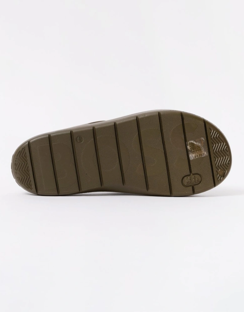 BOSS Orange Darian Mens Lightweight EVA Slides with Logo Strap