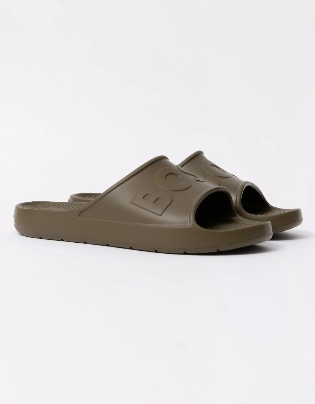 BOSS Orange Darian Mens Lightweight EVA Slides with Logo Strap