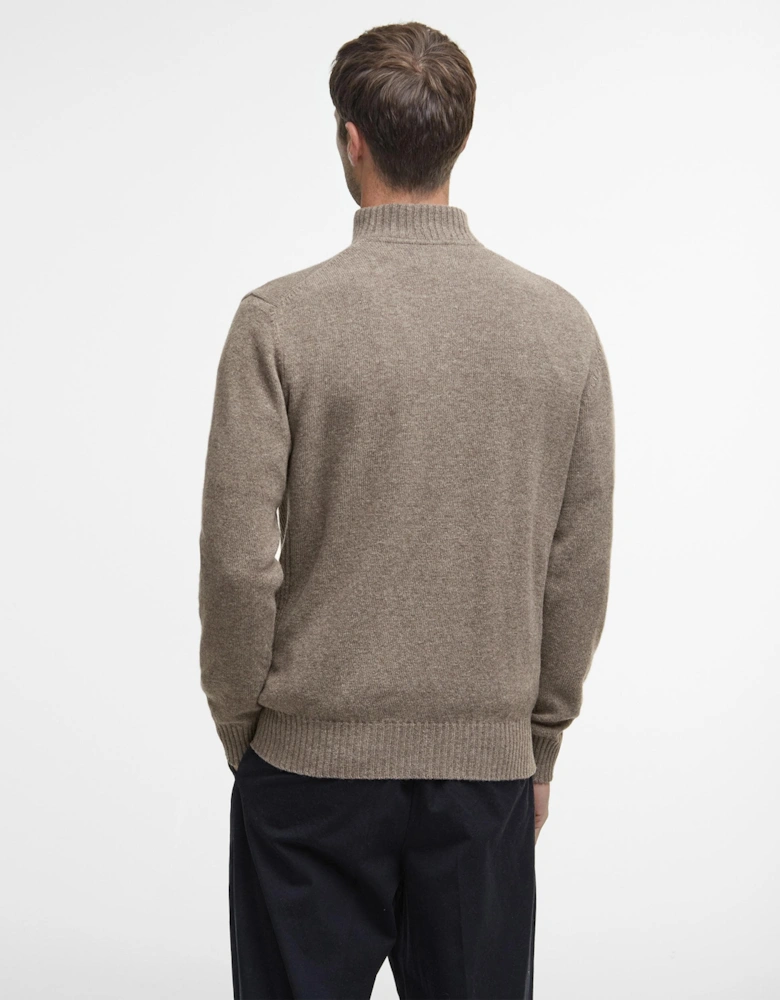 Essential Lambswool Mens Half-Zip Jumper
