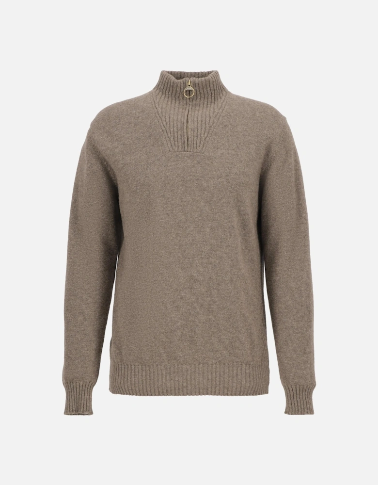 Essential Lambswool Mens Half-Zip Jumper