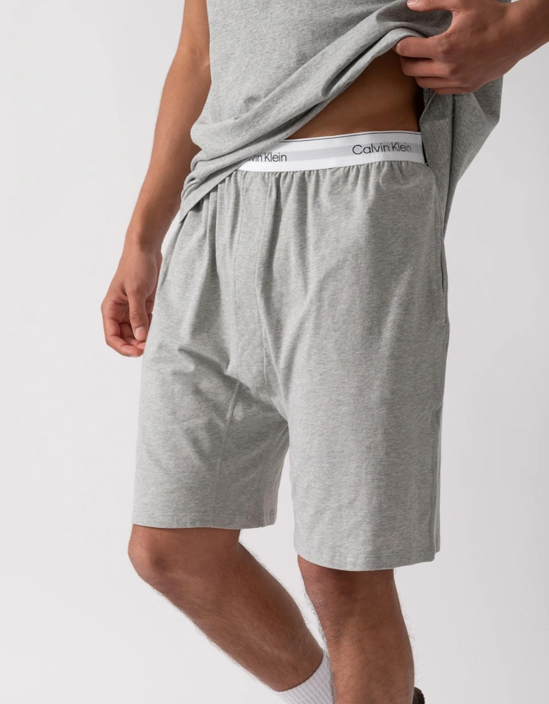 Cotton Stretch Mens Sleep Shorts