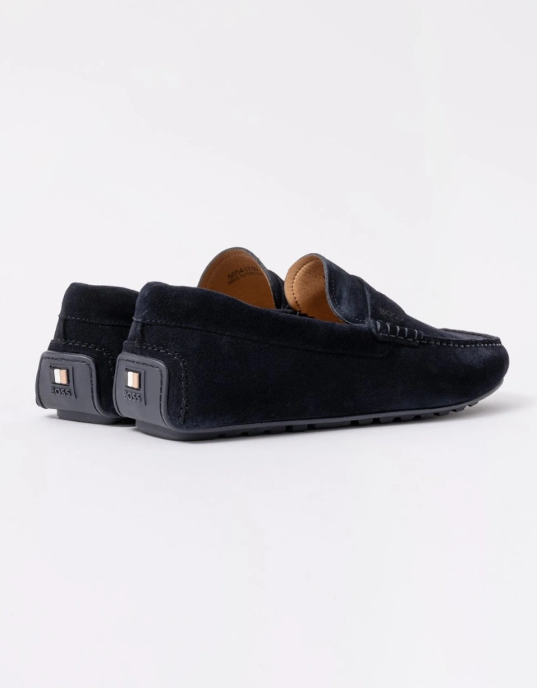 BOSS Orange Noel Mens Suede Driving Moccasins