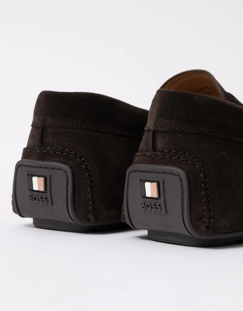BOSS Orange Noel Mens Suede Driving Moccasins