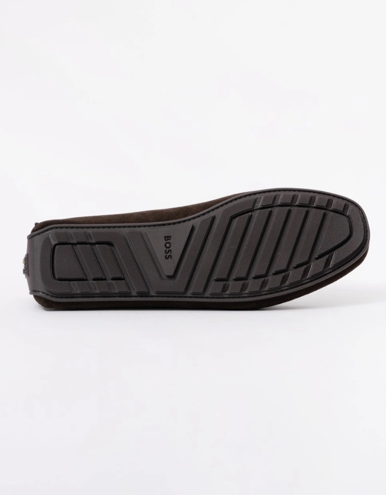 BOSS Orange Noel Mens Suede Driving Moccasins