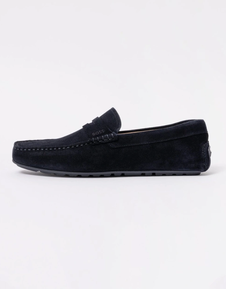BOSS Orange Noel Mens Suede Driving Moccasins