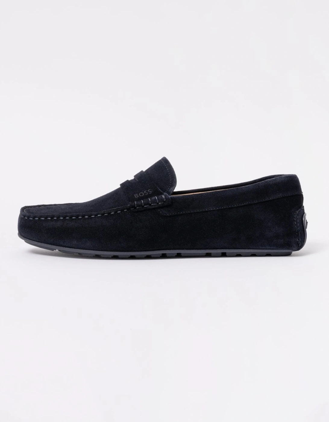 BOSS Orange Noel Mens Suede Driving Moccasins