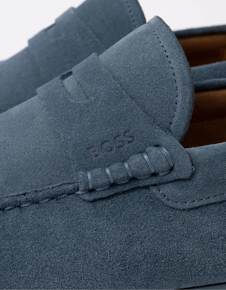 BOSS Orange Noel Mens Suede Driving Moccasins