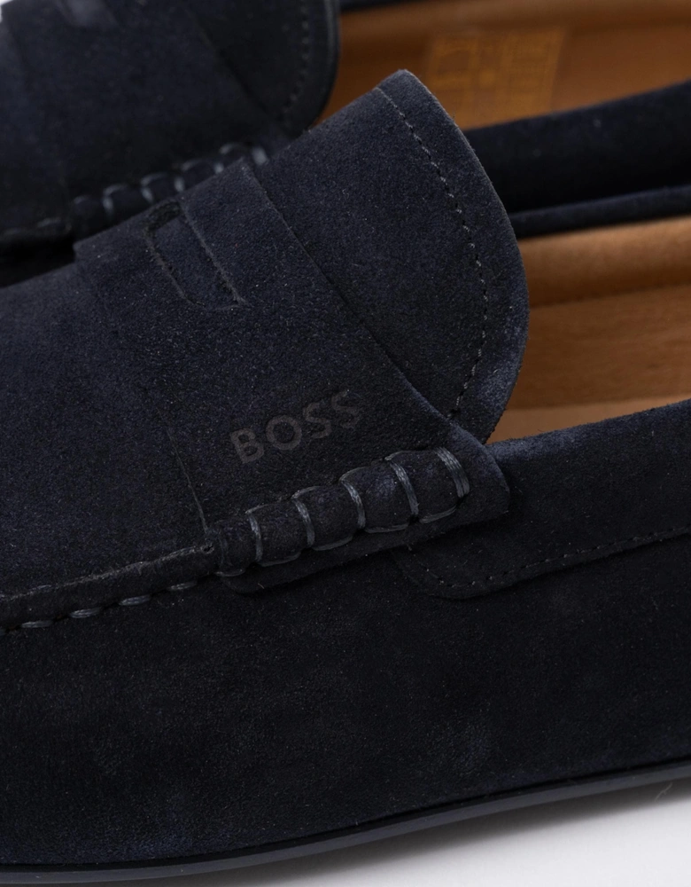 BOSS Orange Noel Mens Suede Driving Moccasins