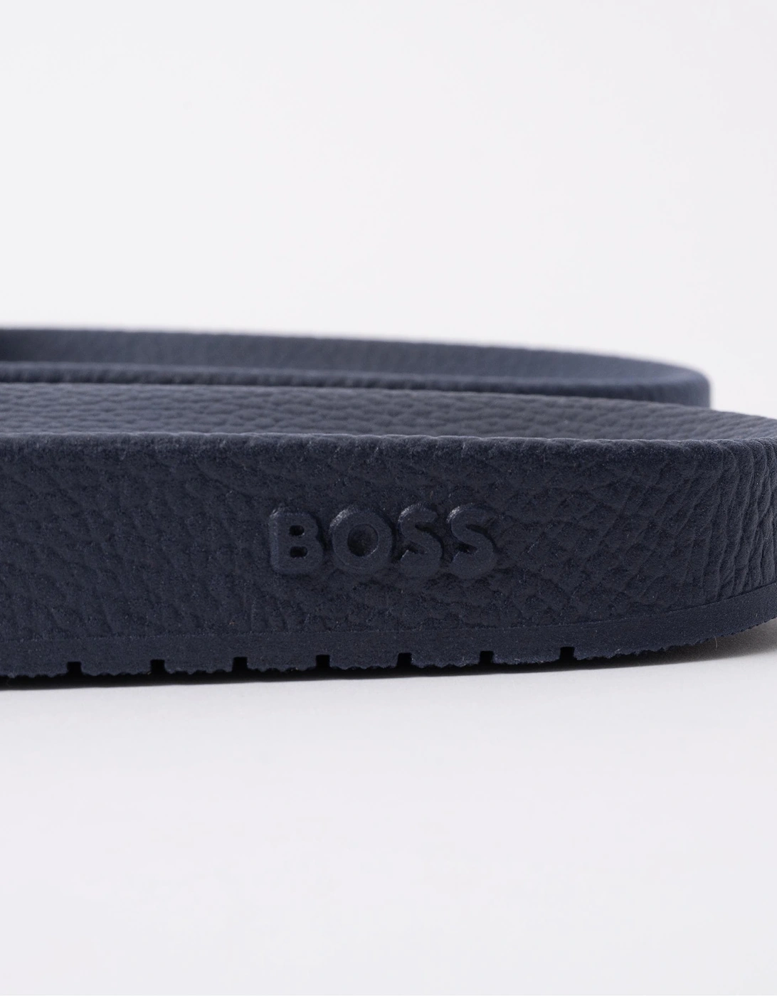 BOSS Orange Aryeh Mens Monogram Strap Sliders