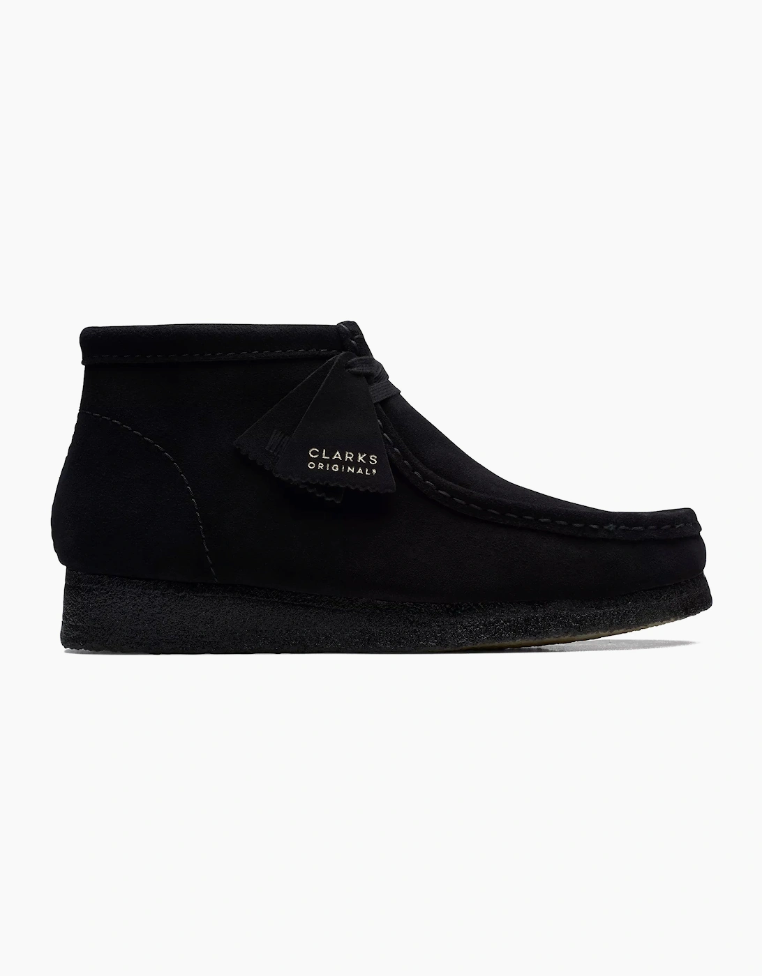 Men's Clarks Originals Wallabee Boot - Black - Size: 10