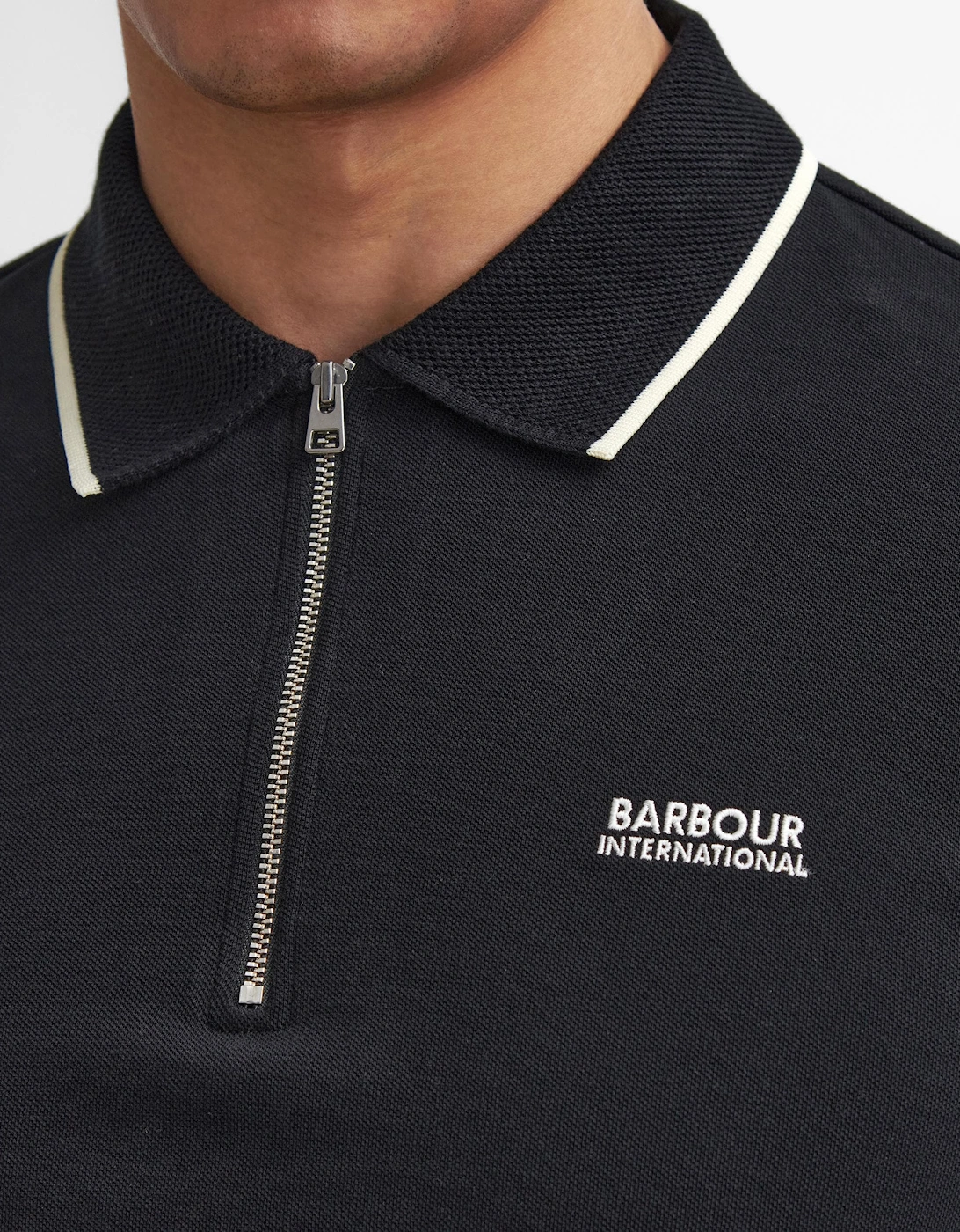 Hampstead Mens Long Sleeve Polo Shirt