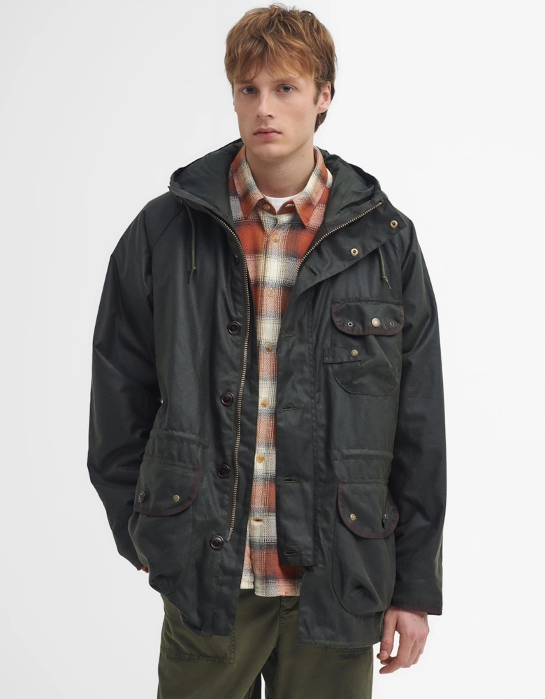 Field Mens Wax Parka
